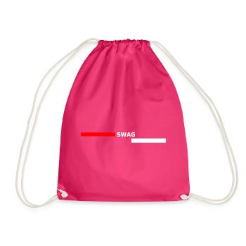 SWAG - Drawstring Bag - fuchsia - Front