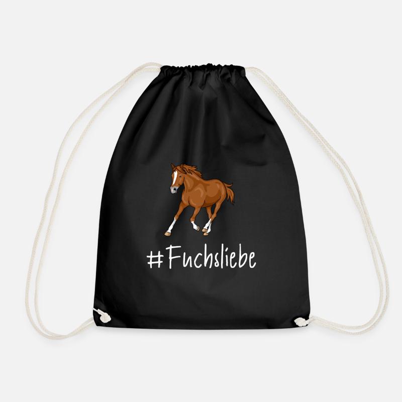 Fuchsliebe - Turnbeutel - Schwarz