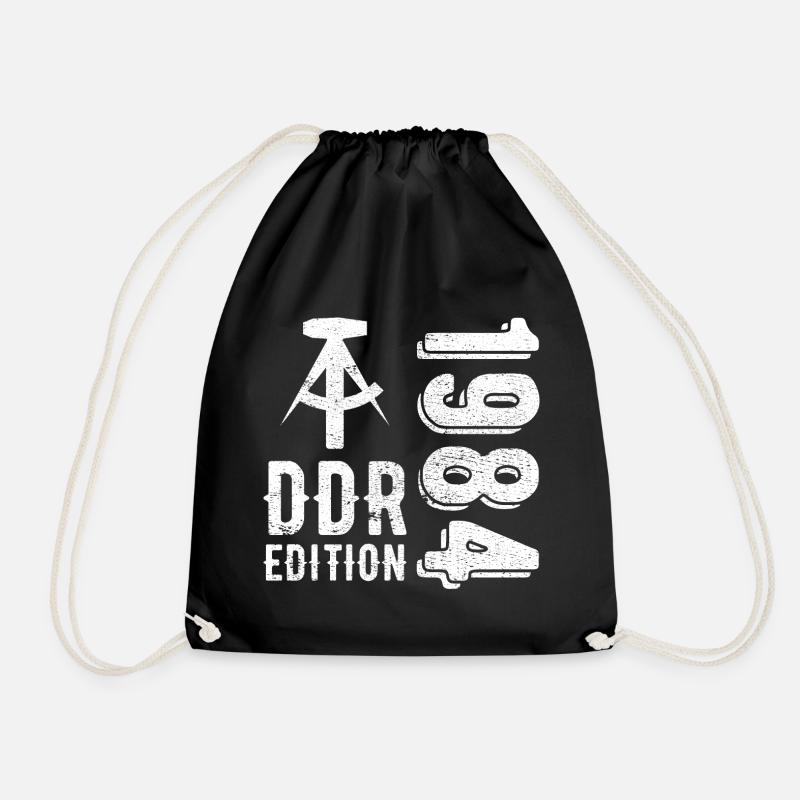 DDR 1984 Edition Geschenk - Turnbeutel - Schwarz
