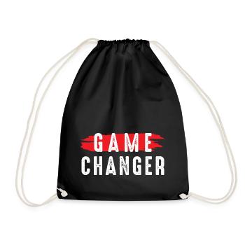 Game Changer - Turnbeutel - Schwarz - Vorne