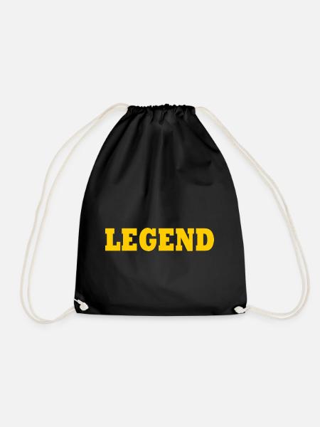 Legend - Turnbeutel - Schwarz
