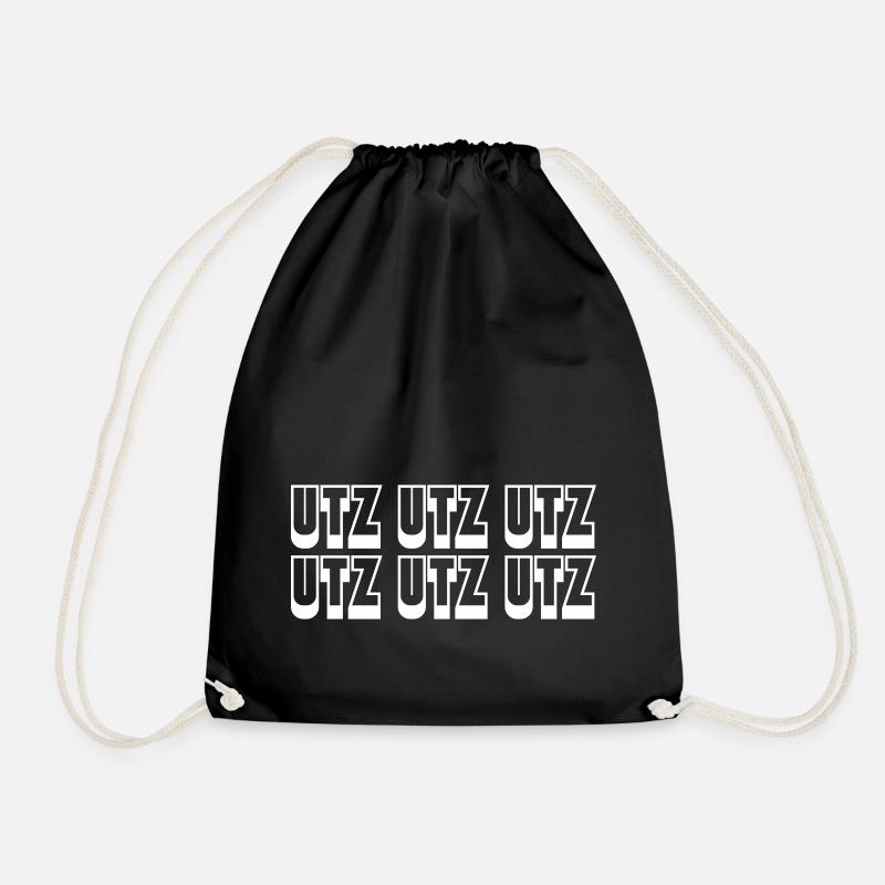 Utz Utz Utz - Turnbeutel - Schwarz