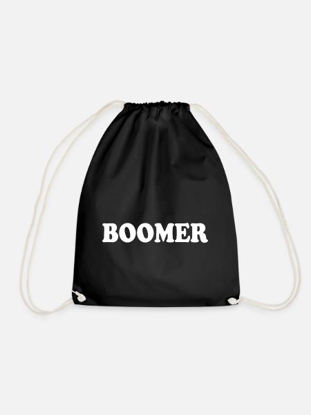 Boomer - Turnbeutel - Schwarz