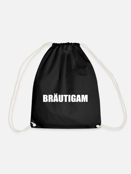 bräutigam - Turnbeutel - Schwarz