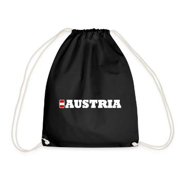 Autriche / Autriche - Sac de sport léger - noir - Devant