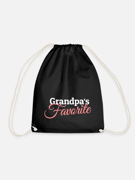 Grandpas Favorite - Turnbeutel - Schwarz