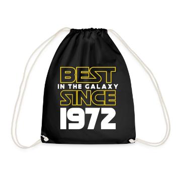 Meilleur De La Galaxie 1972 50 Ans Anniversaire - Sac de sport léger - noir - Devant