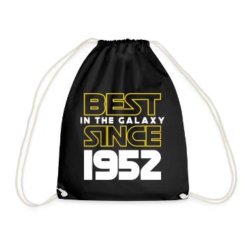 Meilleur De La Galaxie 1952 70 Ans Anniversaire - Sac de sport léger - noir - Devant