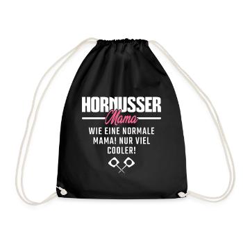 Hornusser Mama - Turnbeutel - Schwarz - Vorne