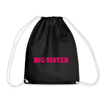 Big sister - Sac de sport léger - noir - Devant