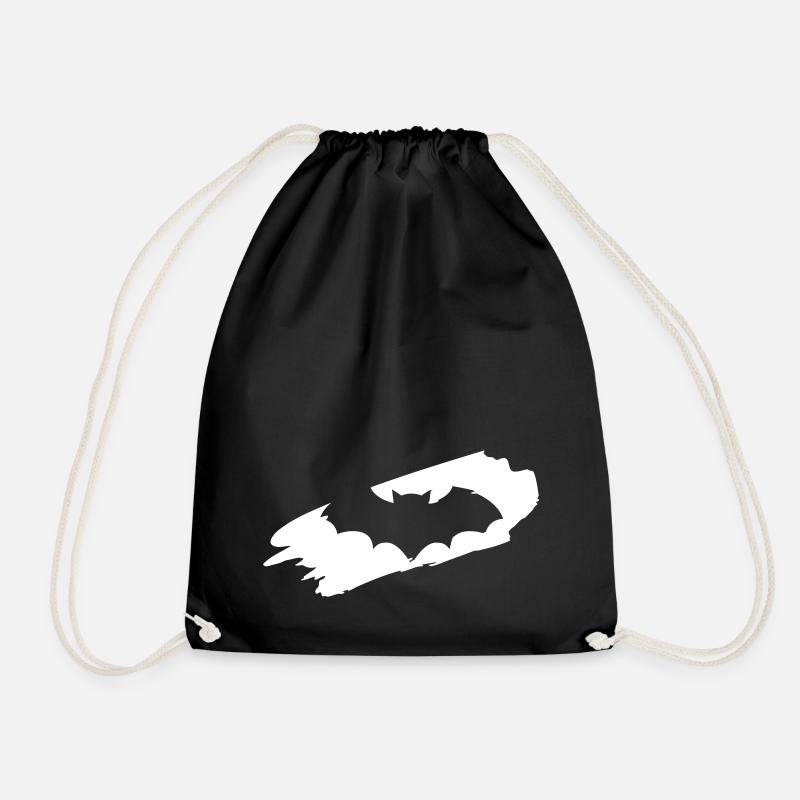 Fledermaus Halloween Geschenk - Turnbeutel - Schwarz
