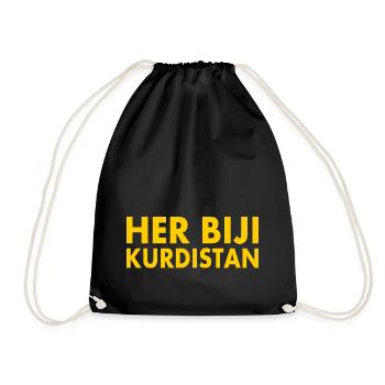 Her biji Kurdistan - Sac de sport léger - noir - Devant