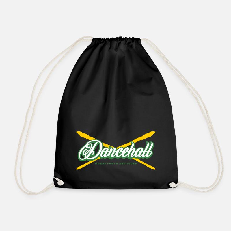 Dancehall - words power and sound - Turnbeutel - Schwarz