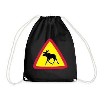 Elk warning 3clr - Sac de sport léger - noir - Devant