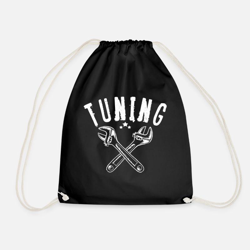 Auto Tuning - Turnbeutel - Schwarz