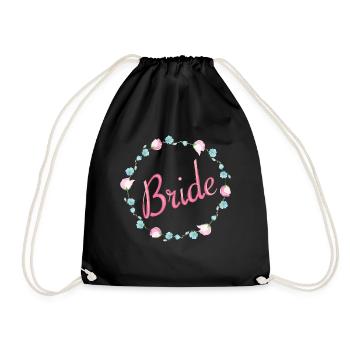 Bride - Turnbeutel - Schwarz - Vorne