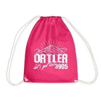 Ortler Sulden Ski Randonnées Tyrol du Sud Italie - Sac de sport léger - fuchsia - Devant
