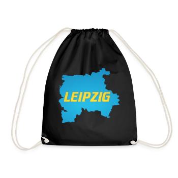 LEIPZIG - Drawstring Bag - black - Front
