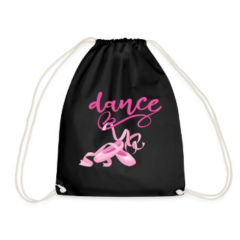 Ballet Dancer Dance Ballerina Sport Girl Femme - Sac de sport léger - noir - Devant