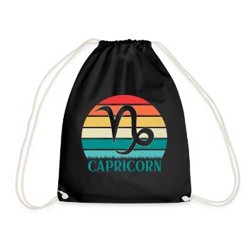 capricorn - Sac de sport léger - noir - Devant