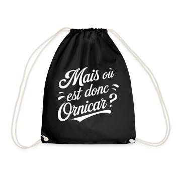 Mais où est donc Ornicar ? - Sac de sport léger - noir - Devant