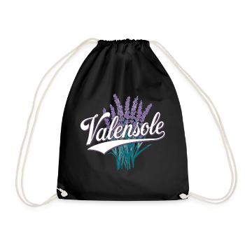 Valensole - Sac de sport léger - noir - Devant