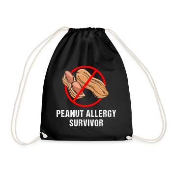 Allergies alimentaires - Sac de sport léger - noir - Devant