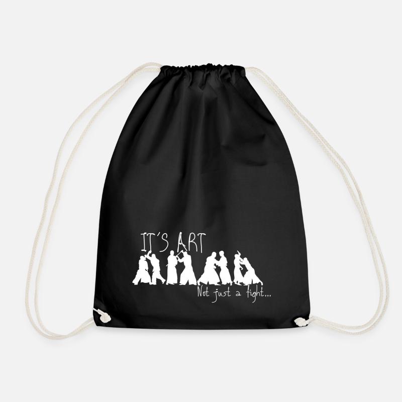 Arts martiaux combat jiu-jutsu Boxe - Sac de sport léger - noir