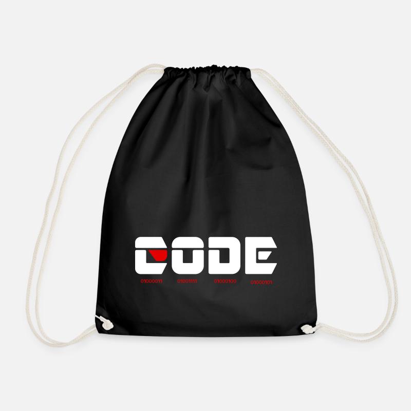 Code mscRedDesign lumière binaire - Sac de sport léger - noir