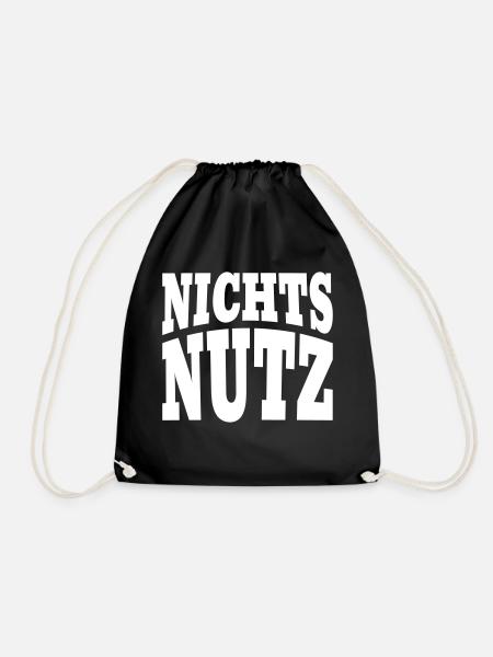 Nichtsnutz - Turnbeutel - Schwarz