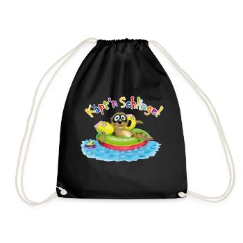 Capitaine coquin - Sac de sport léger - noir - Devant