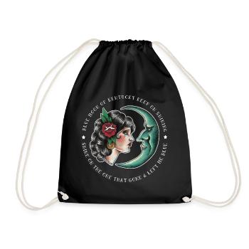 Of Kentucky - Drawstring Bag - black - Front