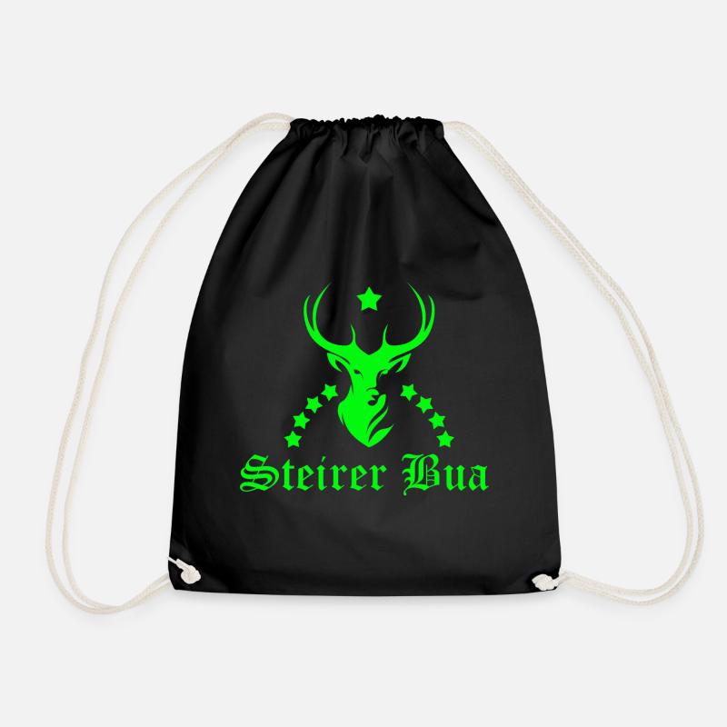 Steirer Bua - Turnbeutel - Schwarz