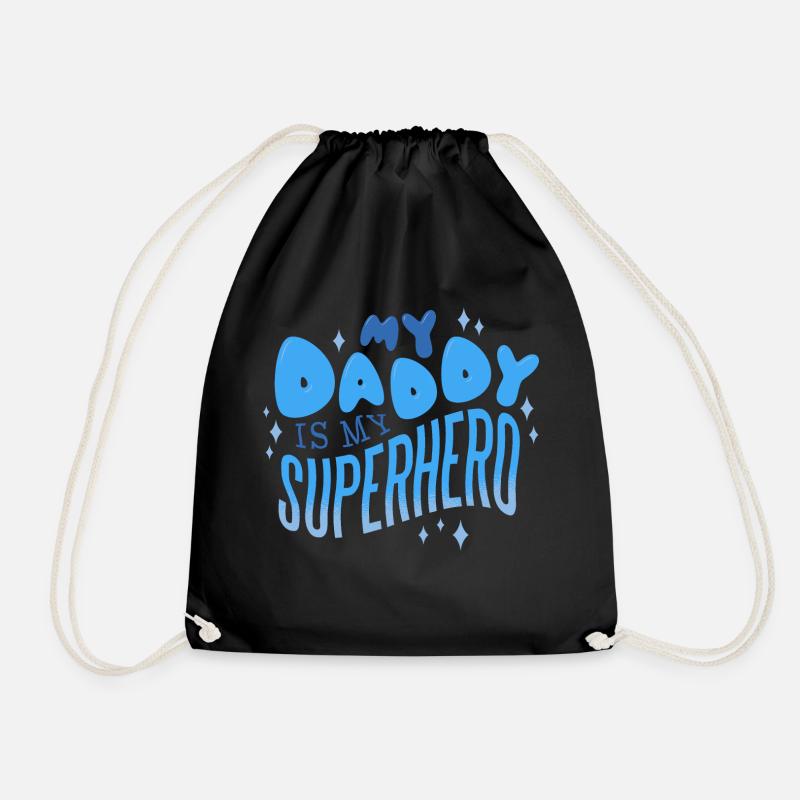My Daddy - Turnbeutel - Schwarz