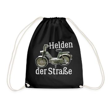 Hercules Prima 5 T-Shirt I 25 Kmh Moped - Turnbeutel - Schwarz - Vorne