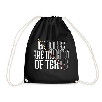 Gardien de livre génial idée cadeau déclaration d’amour chat - Sac de sport léger - noir - Devant