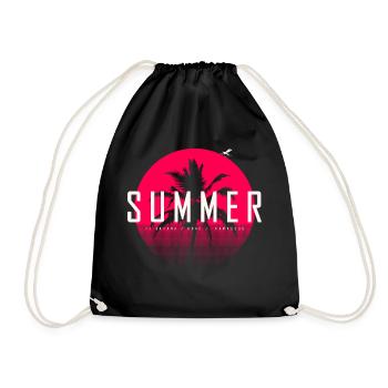 SUMMER SKHANA HOT - Drawstring Bag - black - Front