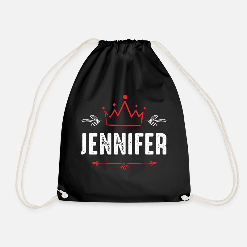 Jennifer - Turnbeutel - Schwarz
