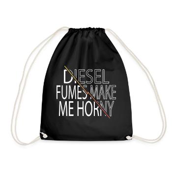 automotive technician wrench baseballclothing - Turnbeutel - Schwarz - Vorne