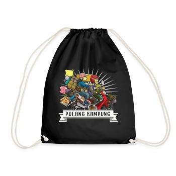 Pulang kampung - Sac de sport léger - noir - Devant