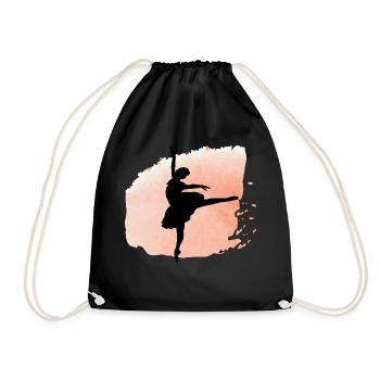 Dancing Dance Music - Drawstring Bag - black - Front