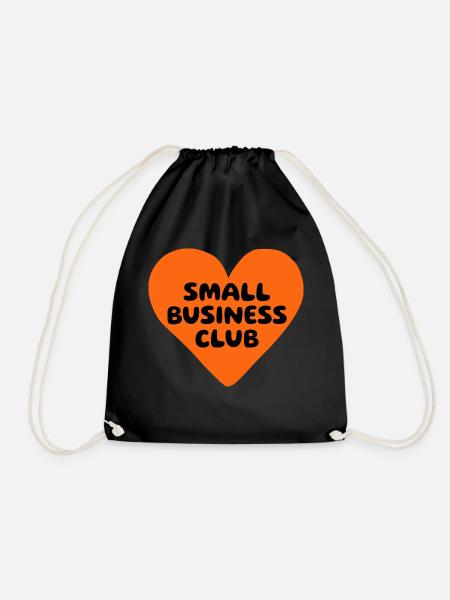 small business club - Turnbeutel - Schwarz