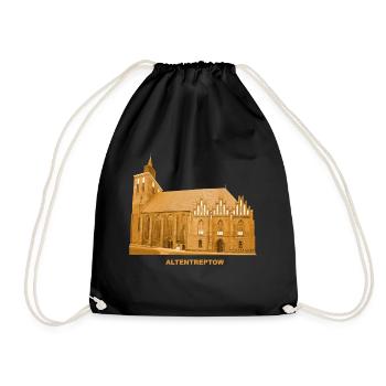 Église d’Altentreptow Mecklembourg-Poméranie-Occidentale - Sac de sport léger - noir - Devant