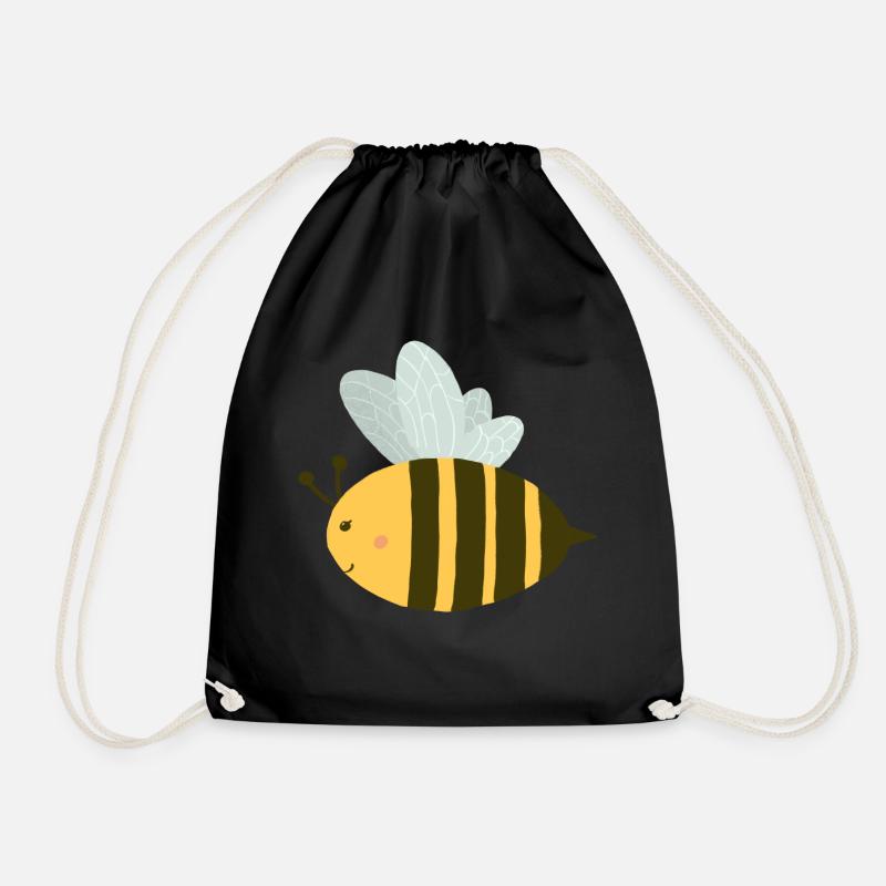 Abeille douce - Sac de sport léger - noir