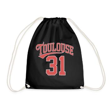 Toulouse 31 - Sac de sport léger - noir - Devant