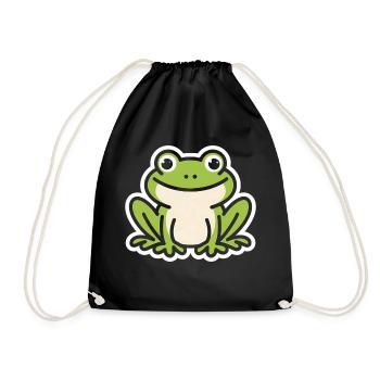 toad - Drawstring Bag - black - Front