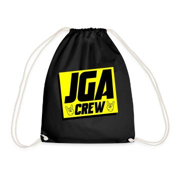 Jga Crew Junggesellenabschied - Turnbeutel - Schwarz - Vorne