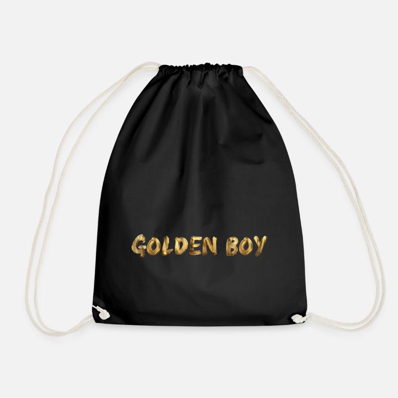 Golden Boy - Turnbeutel - Schwarz