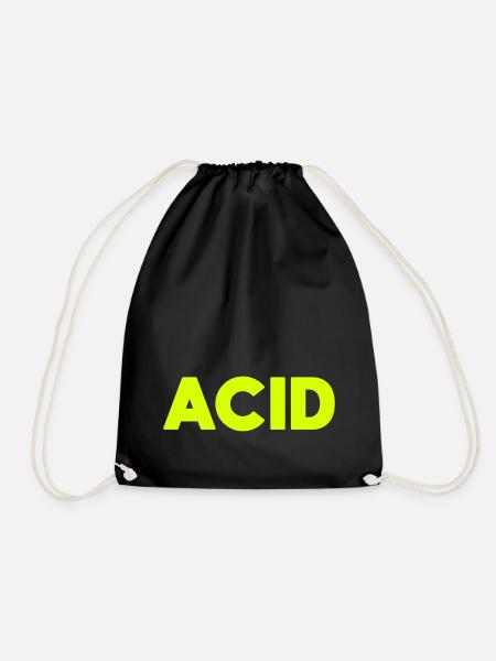 Acid - Turnbeutel - Schwarz