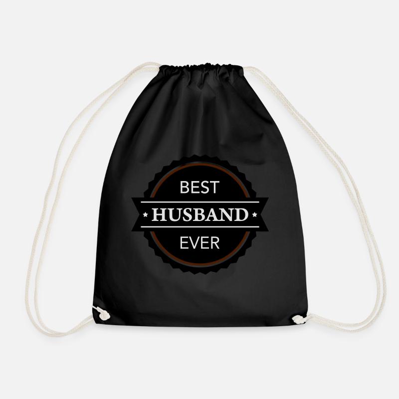 Best Husband ever - Turnbeutel - Schwarz